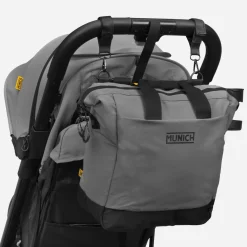 MUNICH Bolsas Maternidad<BOLSA MOCHILA MUN20-756 GRIS