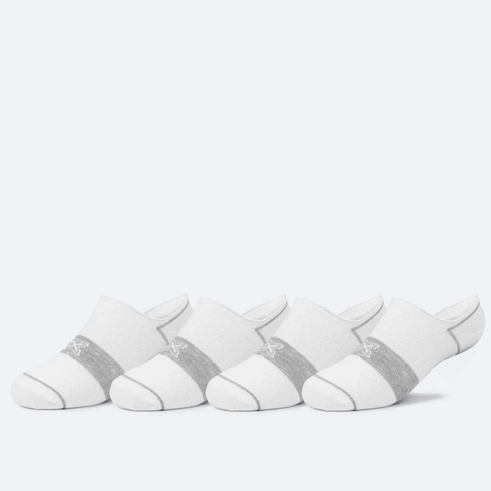 Mujer MUNICH Calcetines|Calcetines<Calcetines invisible sport de algodón-poliéster-espandex blanco