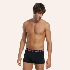 Hombre MUNICH Boxers Y Calcetines<Calzonzillos boxer de algodón-eslastano negro