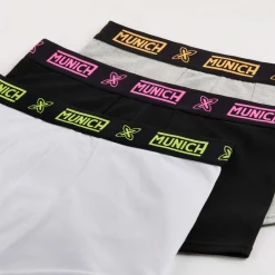 Hombre MUNICH Boxers Y Calcetines<Calzonzillos boxer de algodón-eslastano mix