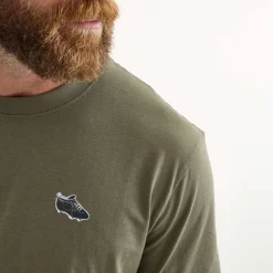 Hombre MUNICH Camisetas<Camiseta Brench lifestyle hombre de algodón orgánico khaki
