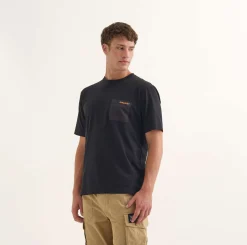 Hombre MUNICH Camisetas<Camiseta Collage streetwear hombre de algodón orgánico negro