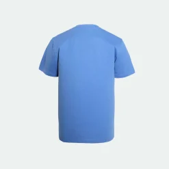 Hombre MUNICH Camisetas<Camiseta de algodón celeste