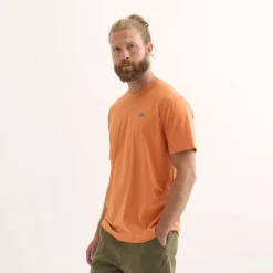 Hombre MUNICH Camisetas<Camiseta Heritage lifestyle hombre de algodón orgánico naranja