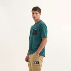 Hombre MUNICH Camisetas<Camiseta Ride streetwear hombre de algodón orgánico verde