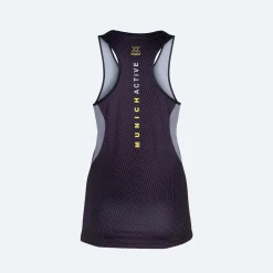 Mujer MUNICH Ropa|Ropa Deportiva<Camiseta sin mangas Top Club de poliéster-elastano negro
