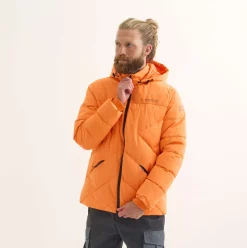 Hombre MUNICH Chaquetas<Chaqueta Cloud lifestyle hombre de poliéster naranja
