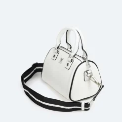 Mujer MUNICH Colección Mujer|Bolsos De Mano<COURT CROSSBODY BARREL C/WHITE