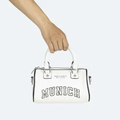 Mujer MUNICH Colección Mujer|Bolsos De Mano<COURT CROSSBODY BARREL C/WHITE