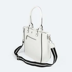 Mujer MUNICH Colección Mujer|Bolsos De Hombro<COURT SHOPPER C/WHITE