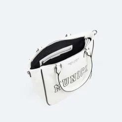 Mujer MUNICH Colección Mujer|Bolsos De Hombro<COURT SHOPPER C/WHITE