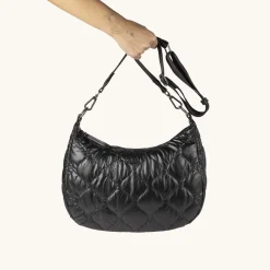 Mujer MUNICH Bolsos De Hombro|Colección Mujer<COVER FW25 CROSSBODY HOBO C/BLACK