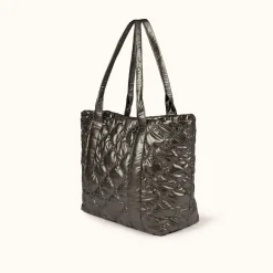 Mujer MUNICH Bolsos De Hombro|Colección Mujer<COVER FW25 SHOPPER C/KHAKI