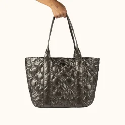 Mujer MUNICH Bolsos De Hombro|Colección Mujer<COVER FW25 SHOPPER C/KHAKI