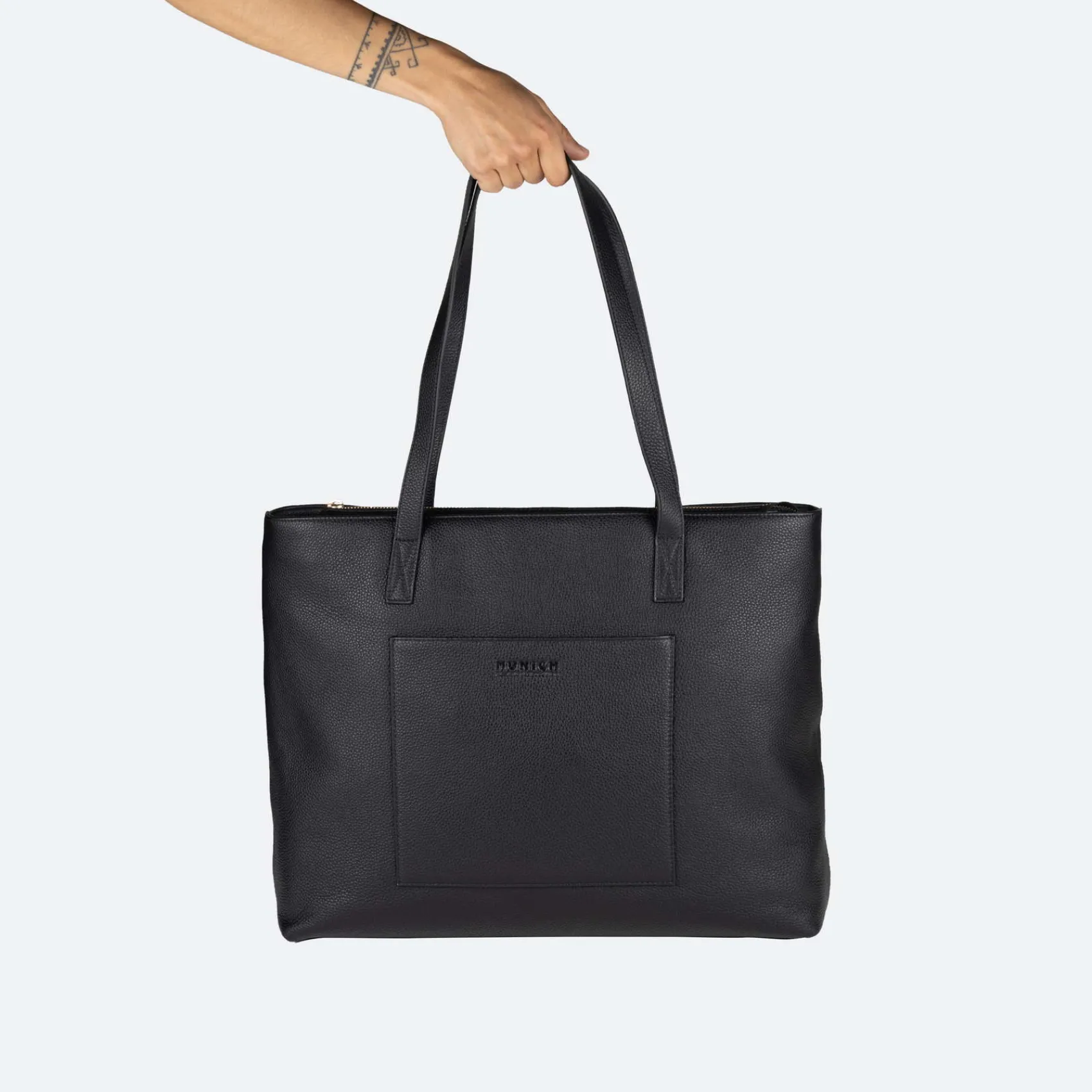 Mujer MUNICH 100% Piel Natural|Colección Mujer<CRAFT WOMAN SHOPPER BLACK