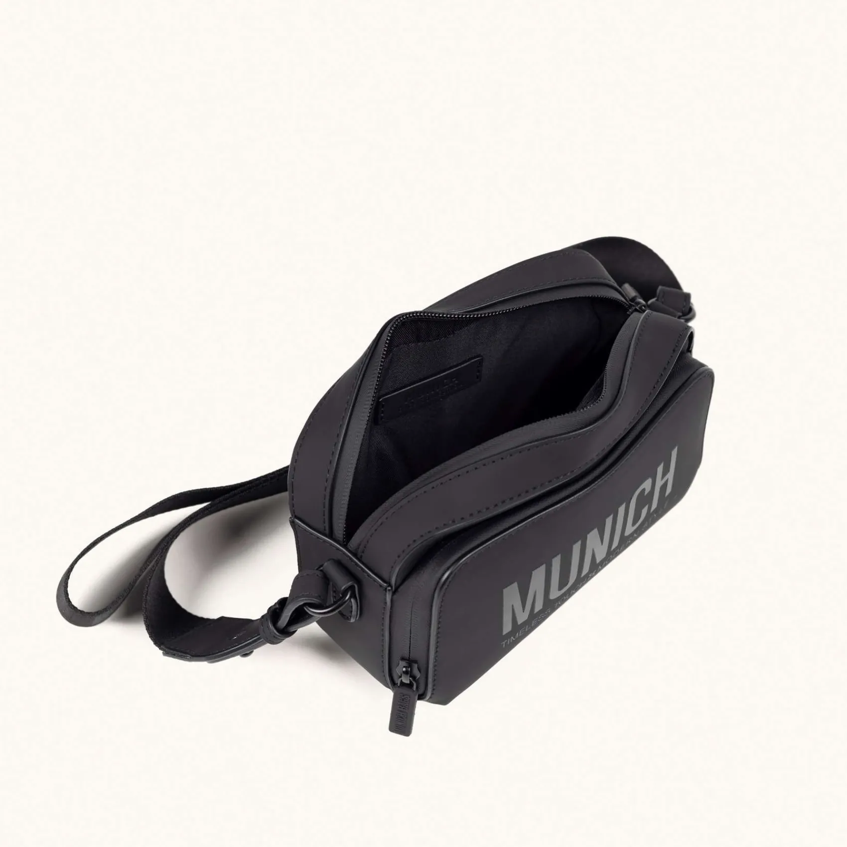 Mujer MUNICH Colección Mujer|Bolsos De Mano<ESSENCE RECYCLED FW25 CROSSBODY CAMERA C/BLACK