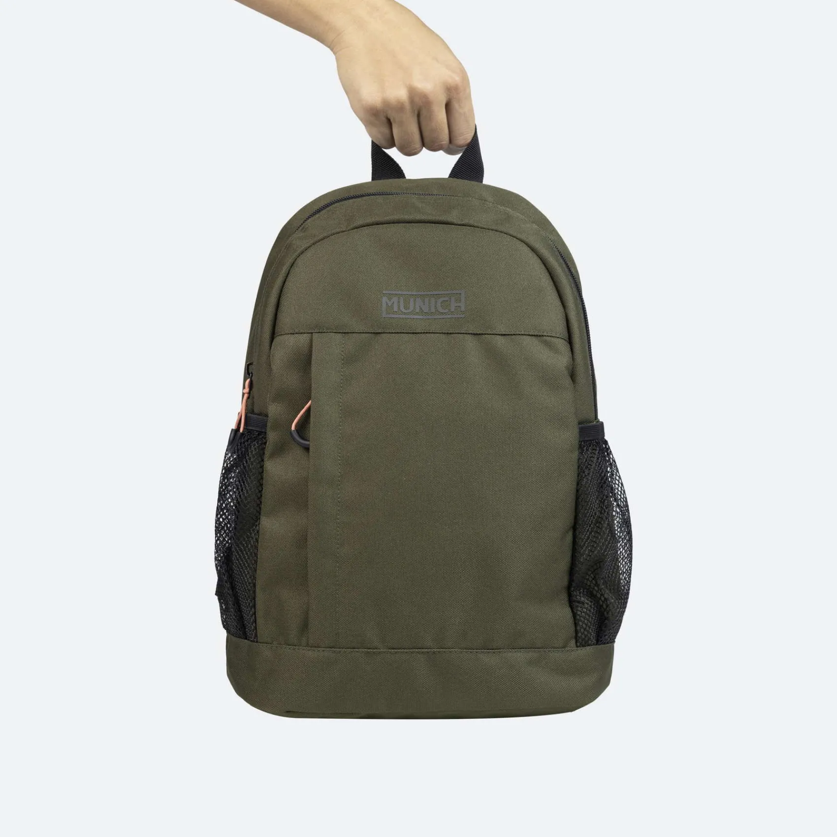 MUNICH Mochilas Escolares<GYM SPORTS BACKPACK SLIM SMALL KHAKI