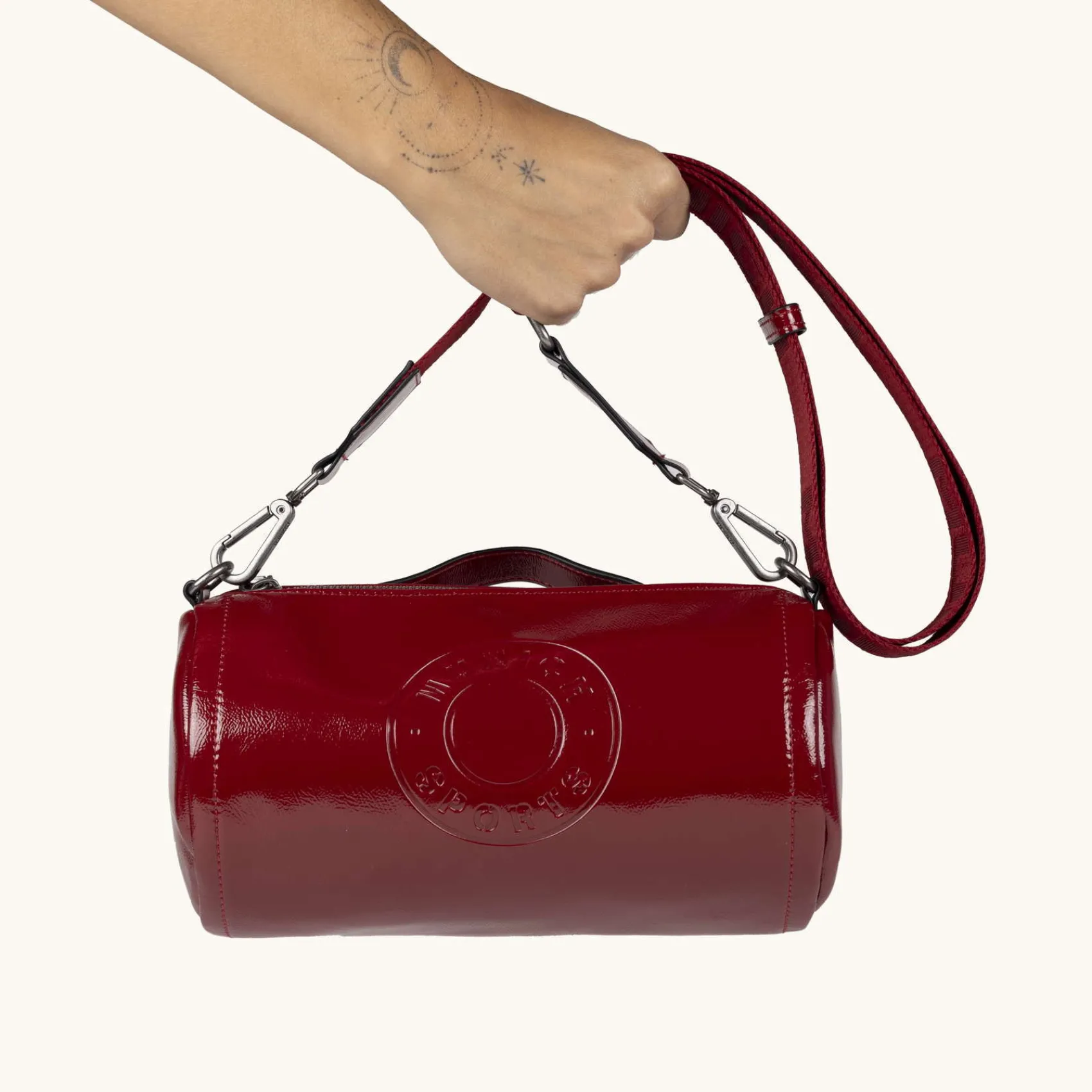 Mujer MUNICH Colección Mujer|Bolsos De Mano<MH FW25 CROSSBODY BARREL C/RED