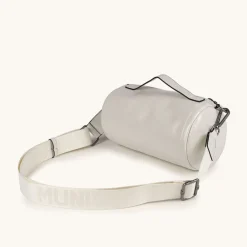 Mujer MUNICH Colección Mujer|Bolsos De Mano<MH FW25 CROSSBODY BARREL C/WHITE