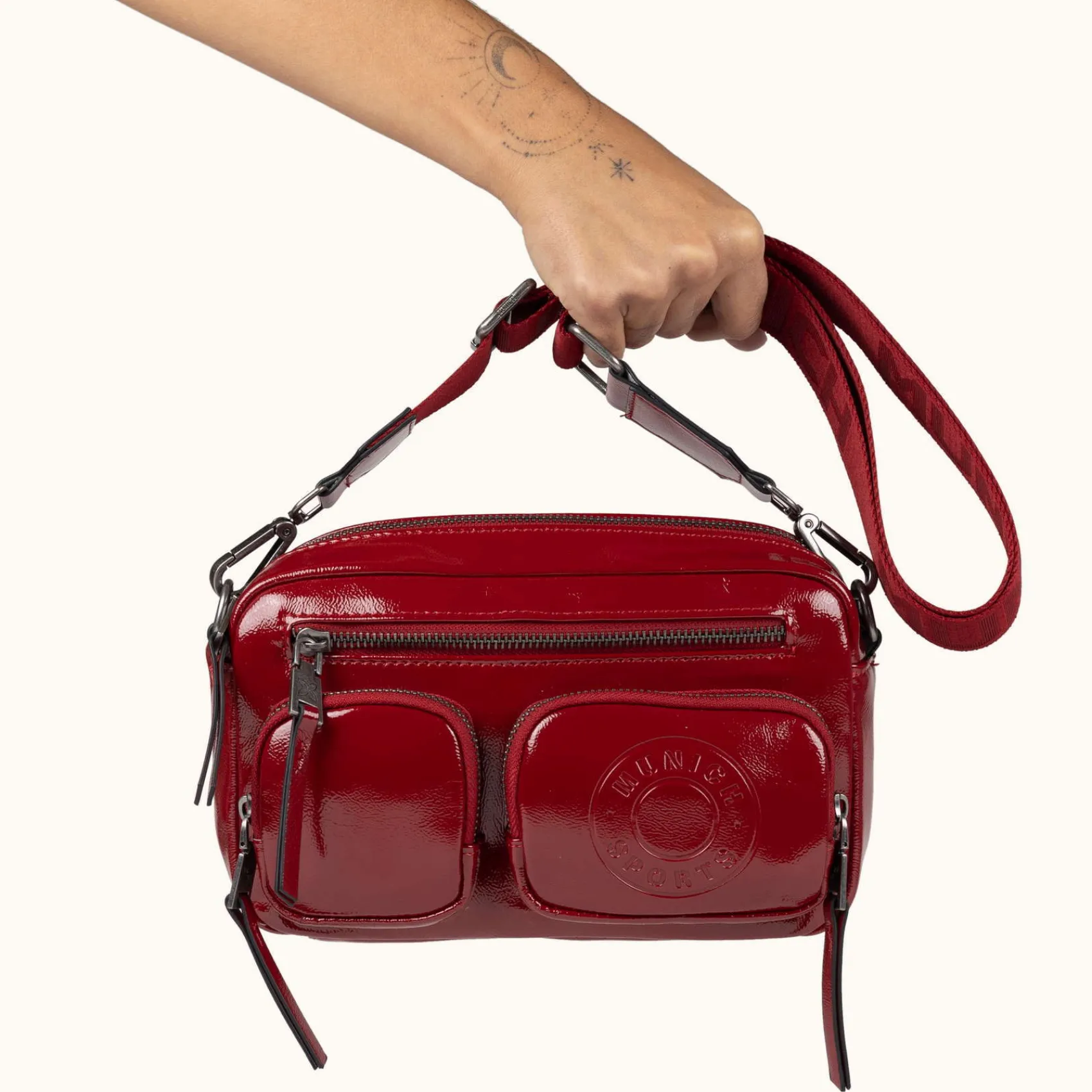 Mujer MUNICH Colección Mujer|Bolsos Pequeños<MH FW25 CROSSBODY CAMERA C/RED