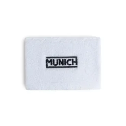 MUNICH Ropa<Muñequera de algodón-latex blanco