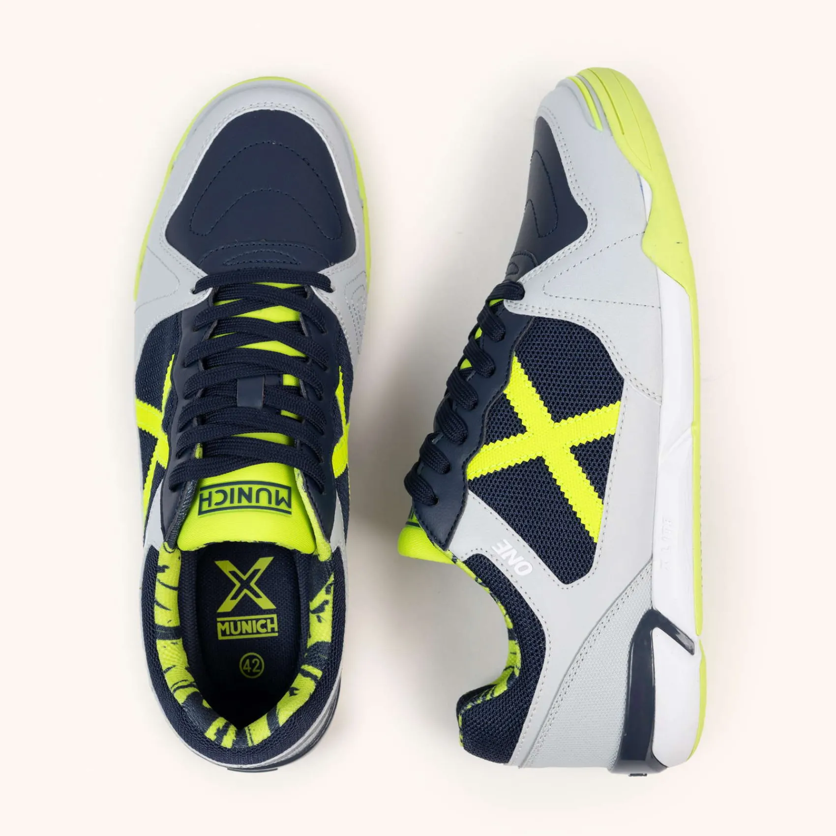 Hombre MUNICH Prisma - One|Zapatillas Fútbol Sala<ONE 76