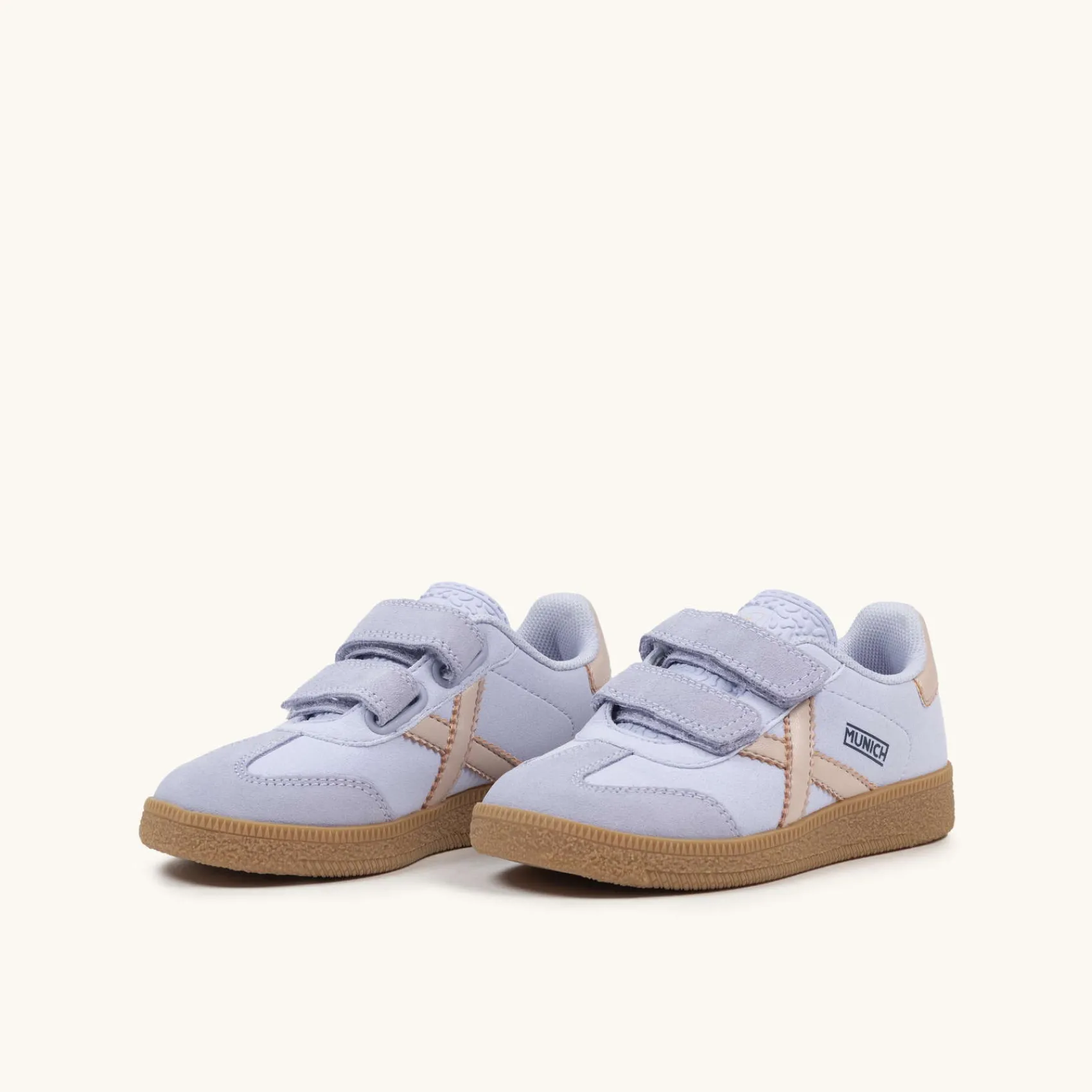MUNICH Infantil Velcro®|Zapatillas Planas<MINI BARRU VCO 14