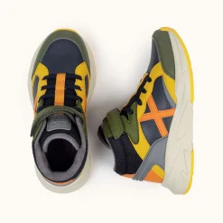 MUNICH Colección Moda Kid|Cordones Elasticos<MINI TRACK BOOT VCO 31