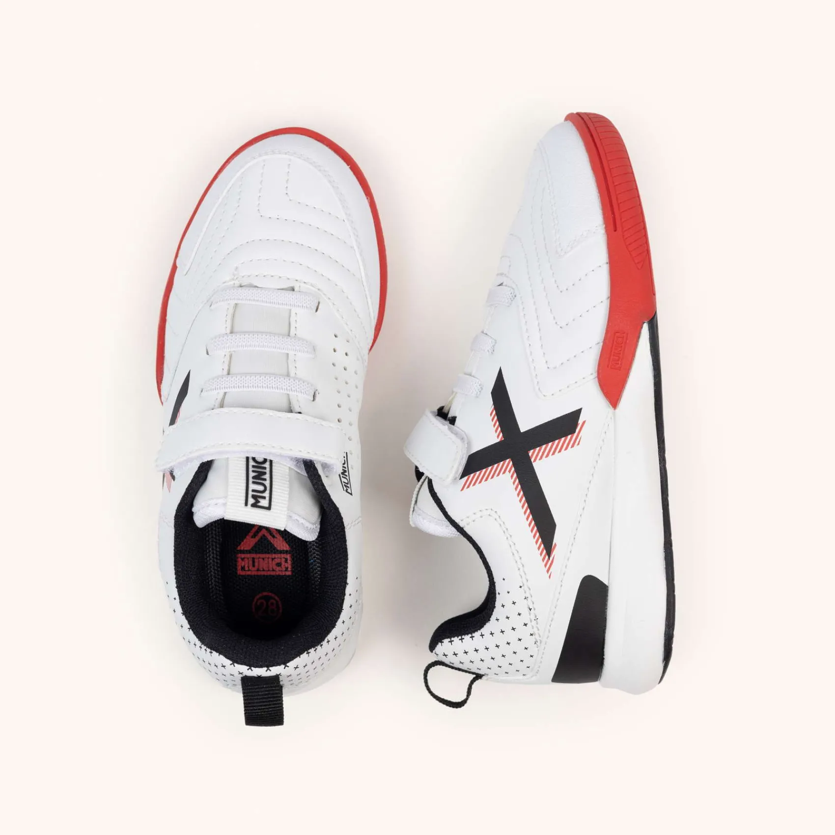 MUNICH Colección Deporte Kid|Futsal Y Deportes Indoor<RONDITO KID ELASTIC LACES 11