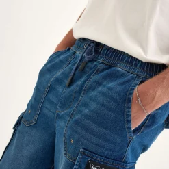 Hombre MUNICH Pantalones<Pantalón cargo lifesyle hombre de algodón denim