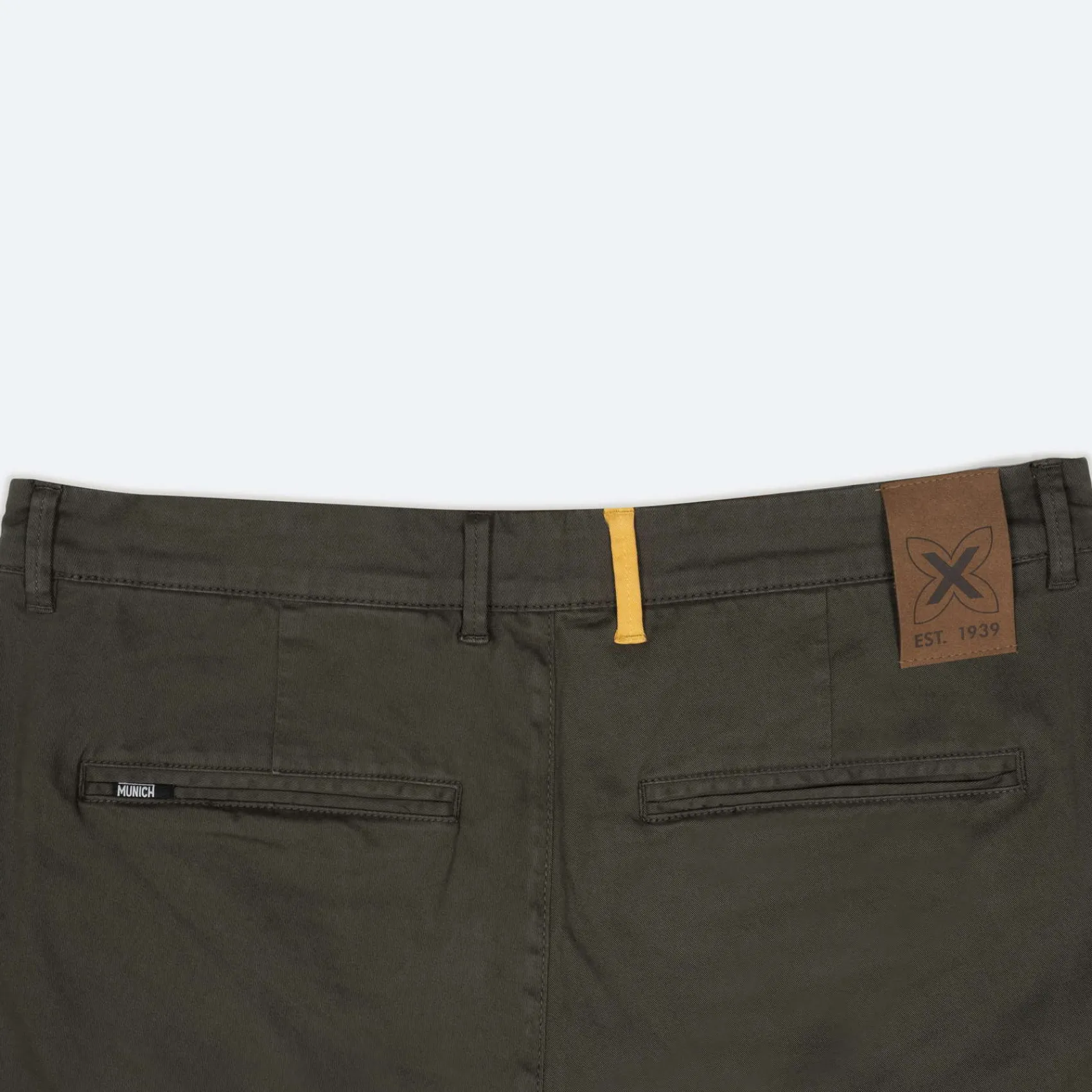 Hombre MUNICH Pantalones<Pantalón chino Loop lifesyle hombre de algodón-spandex khaki