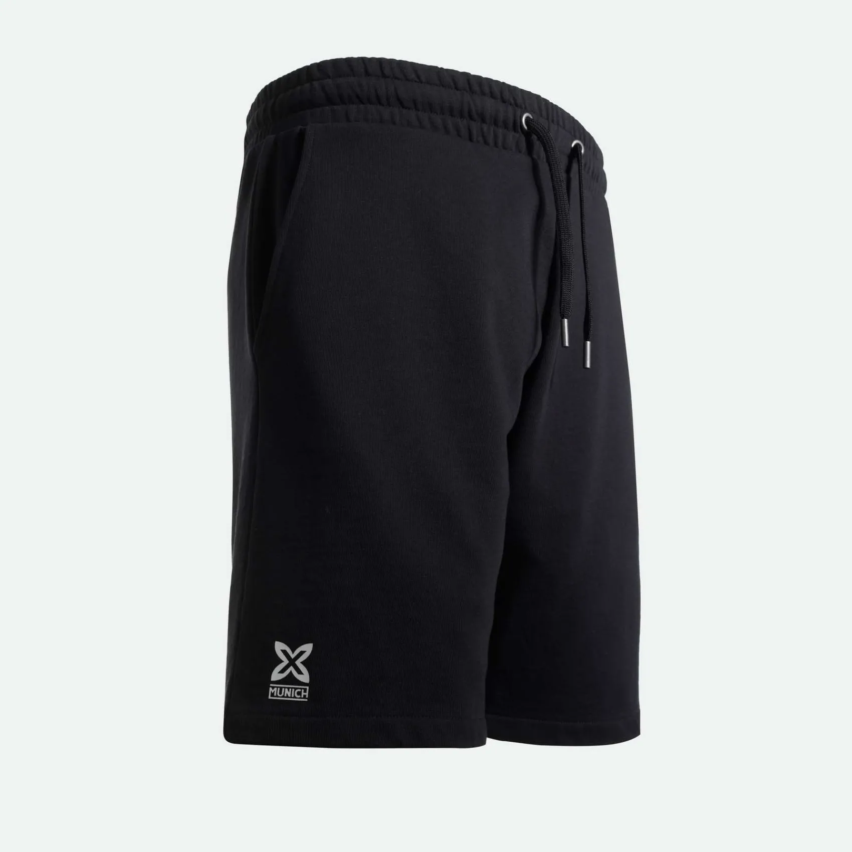 Hombre MUNICH Bermuda Shorts<Pantalón corto de algodón negro