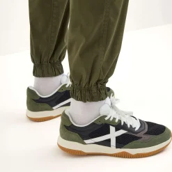 Hombre MUNICH Pantalones<Pantalón Cargo explore lifestyle de algodón-elastano khaki
