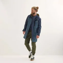 Hombre MUNICH Chaquetas<Parka Rain lifestyle impermeable hombre de poliéster petroleo