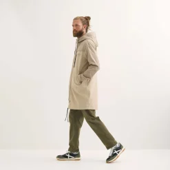 Hombre MUNICH Chaquetas<Parka Rain lifestyle impermeable hombre de poliéster camel