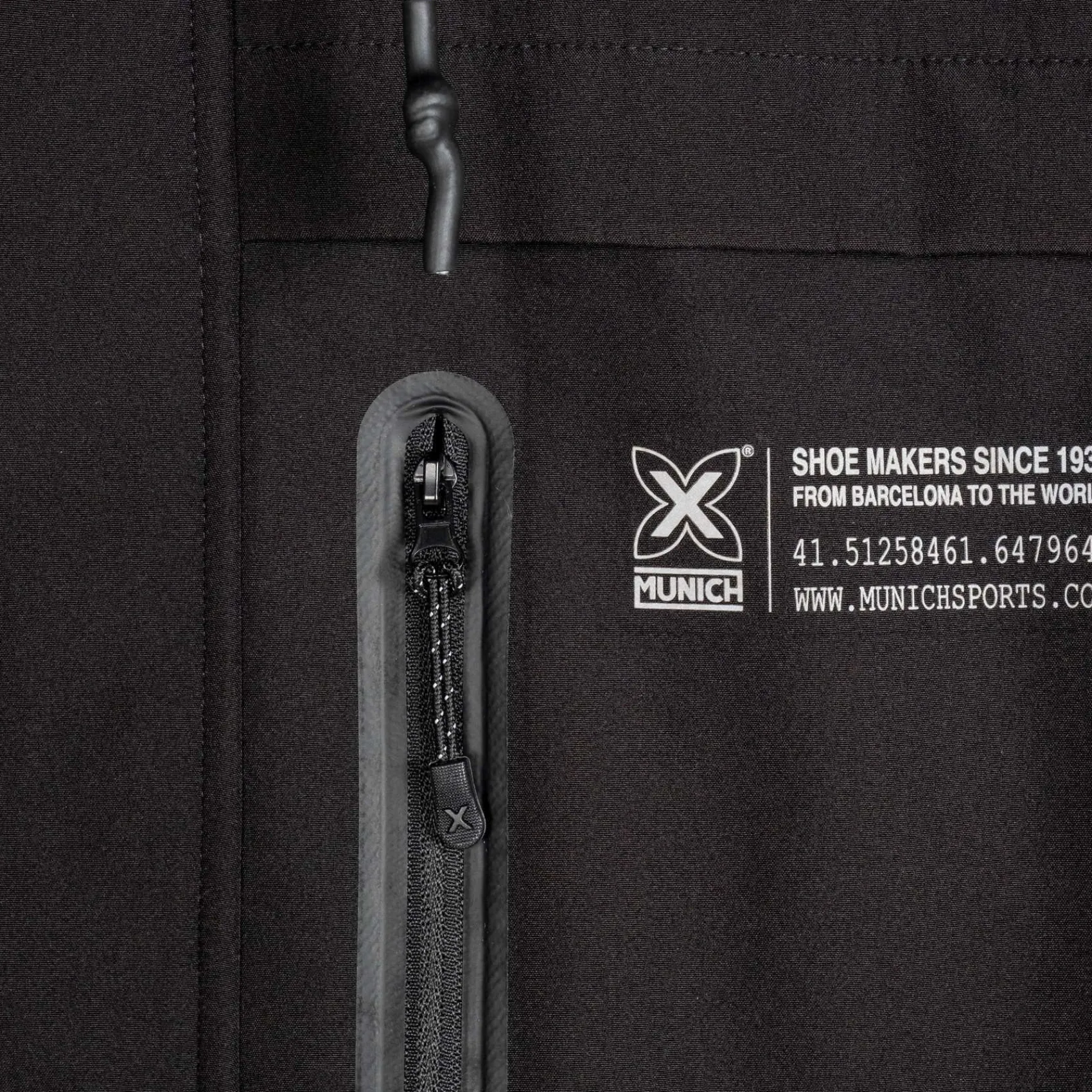 Hombre MUNICH Chaquetas<Parka rain lifestyle de poliéster negro