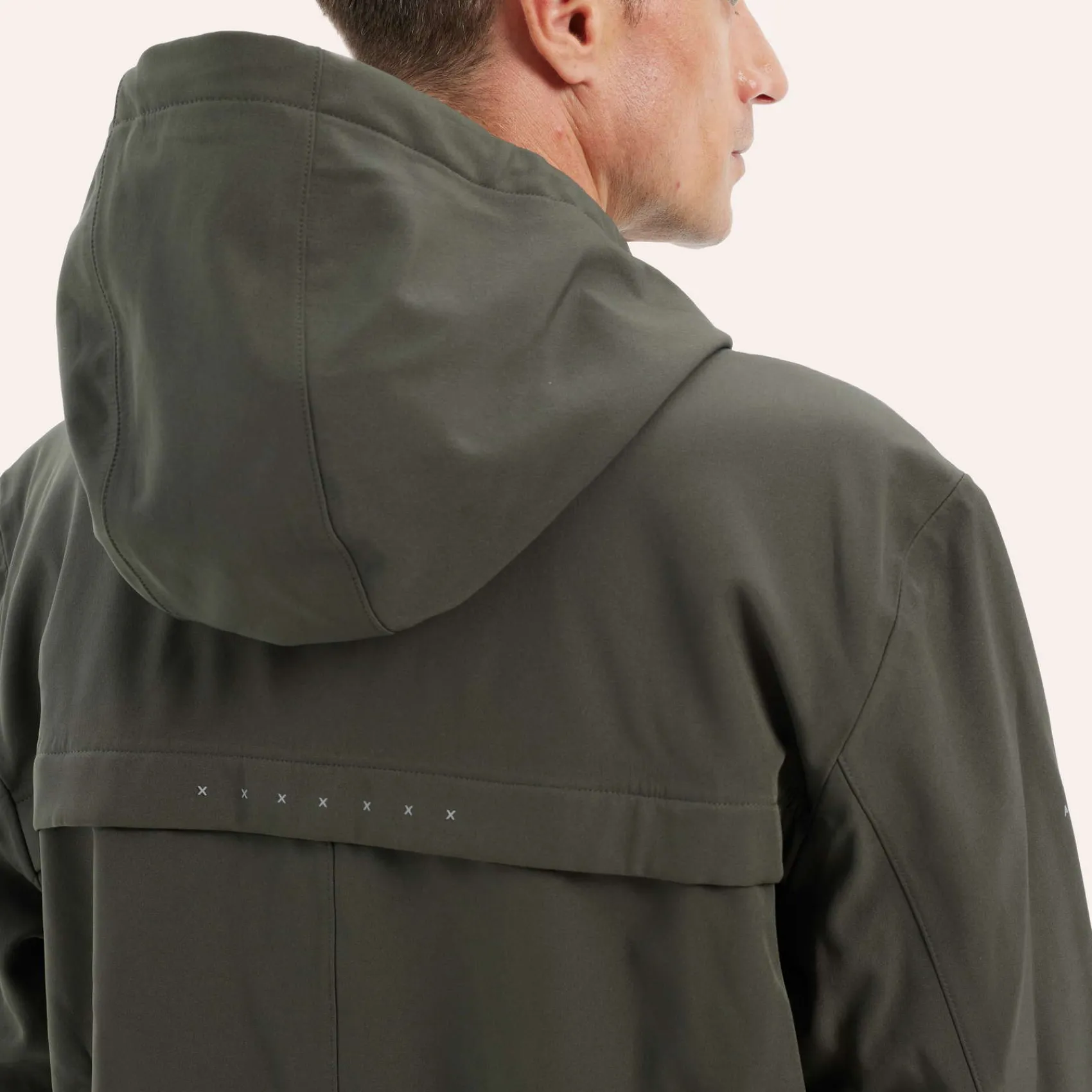 Hombre MUNICH Chaquetas<Parka rain lifestyle de poliéster caqui