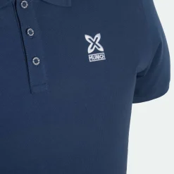 Hombre MUNICH Polos<Polo de algodón azul marino