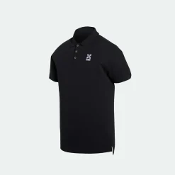 Hombre MUNICH Polos<Polo de algodón negro