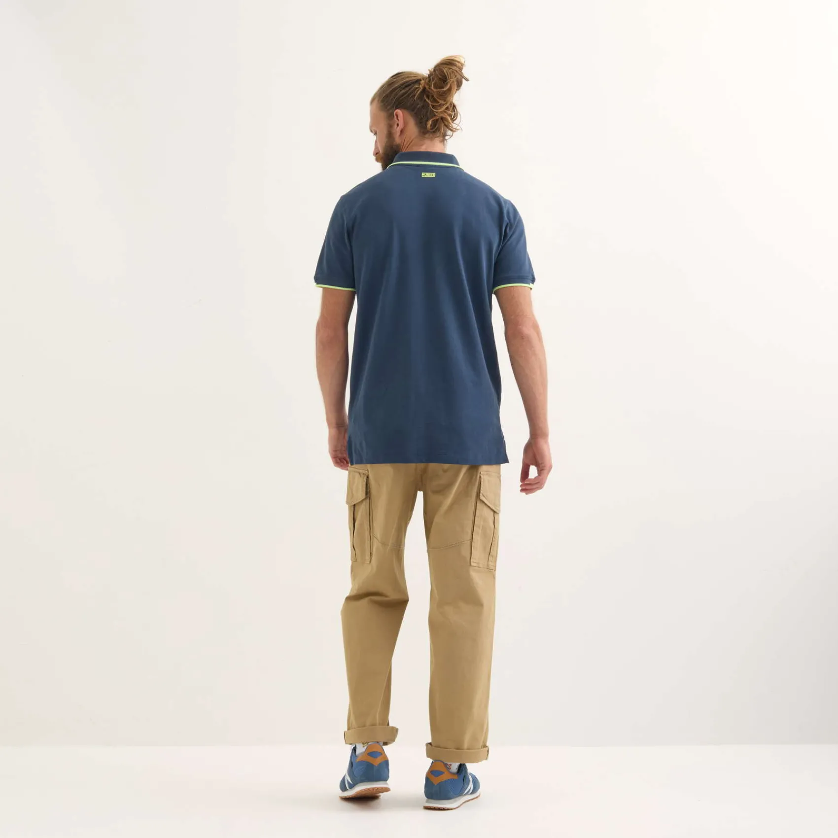 Hombre MUNICH Camisetas<Polo Slam lifestyle hombre de algodón navy