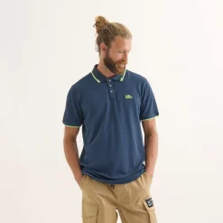 Hombre MUNICH Camisetas<Polo Slam lifestyle hombre de algodón navy