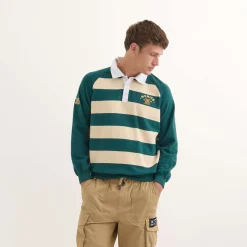 Hombre MUNICH Polos<Polo Stanford streetwear hombre de algodón orgánico verde